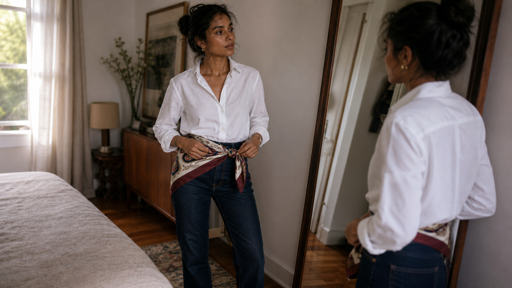 How to Wear a Silk Scarf in 2026