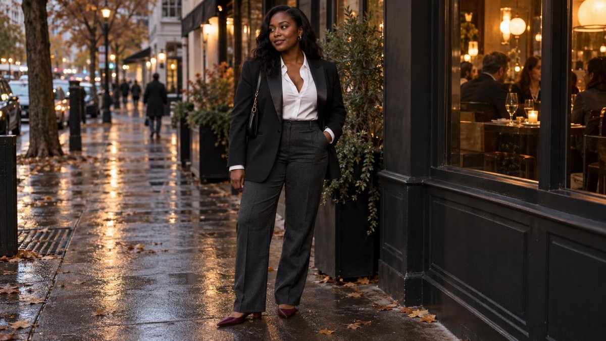 How to Wear Tuxedo Dressing Fall 2026