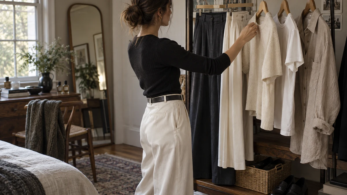 What Tops to Wear With Wide Leg Trousers for Work and Weekends