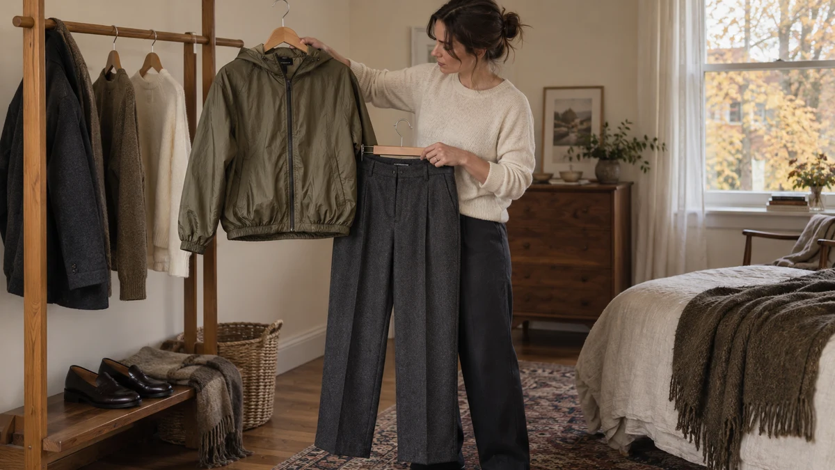 How to Wear a Windbreaker With Trousers in Fall 2026