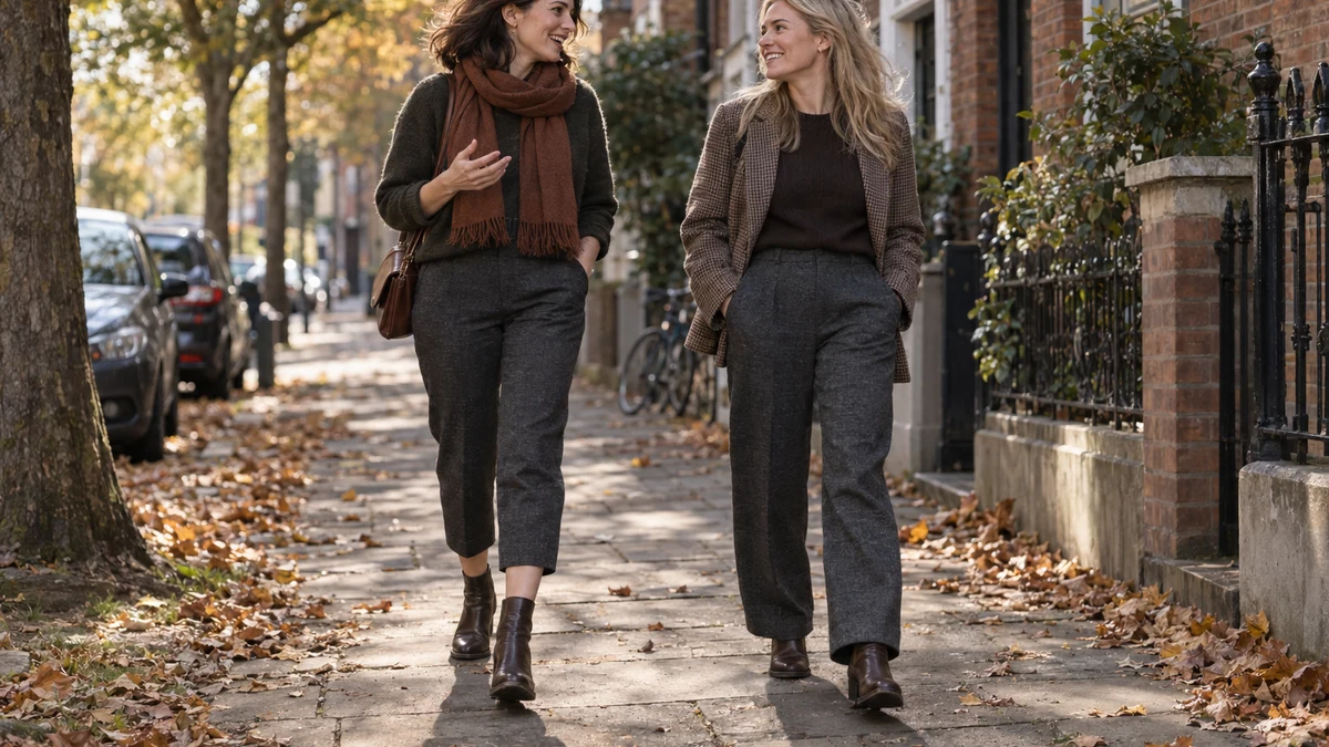 Ankle Boots With Cropped Trousers: Gap or Overlap?